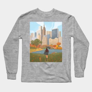 Fall in New York city Long Sleeve T-Shirt